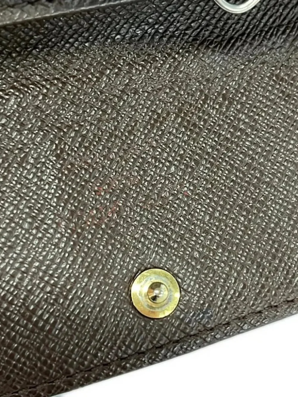 LOUIS VUITTON Multicles 6 N62630 Ebene Damier CT0094 Key Case Damier Canvas